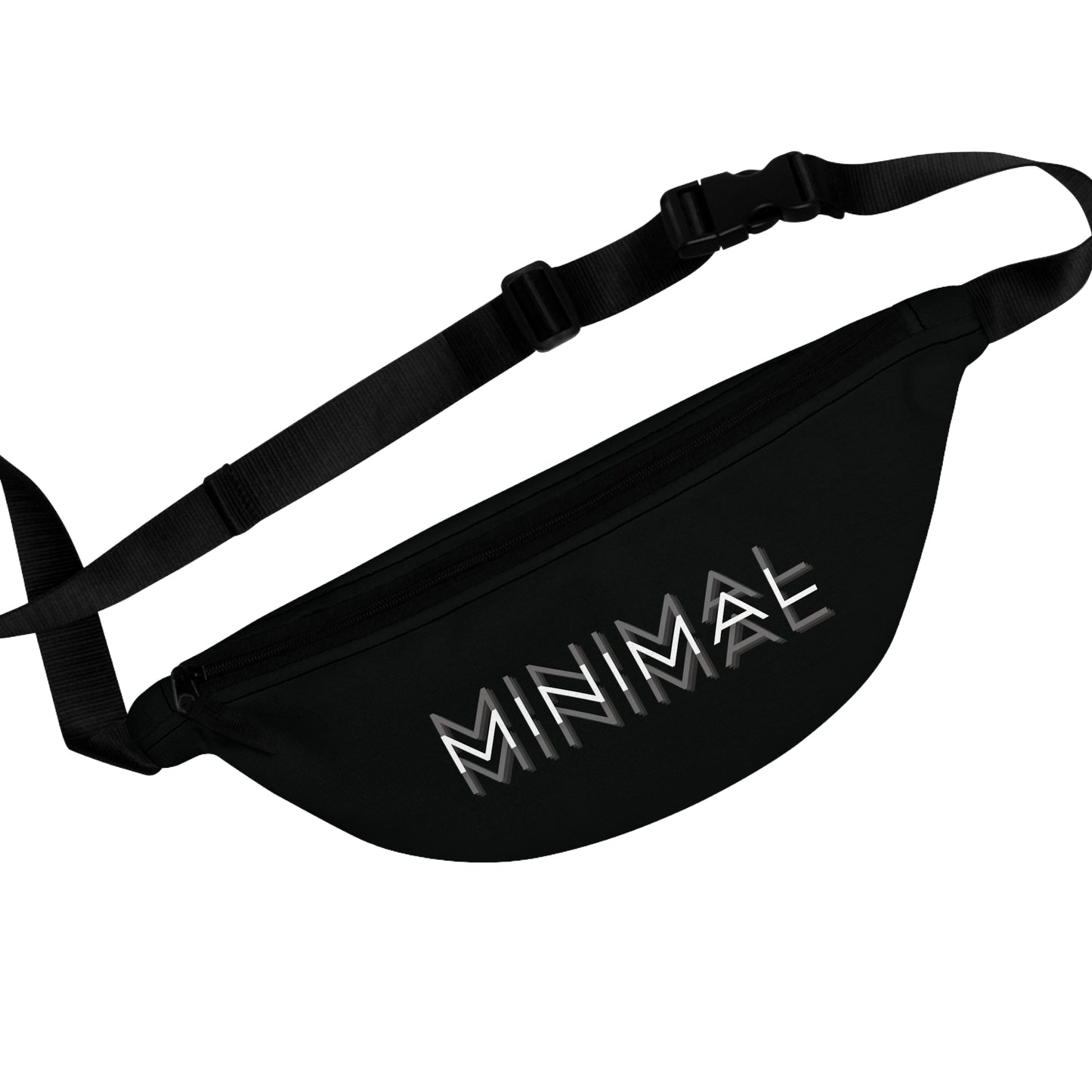 Minimal techno belt bag