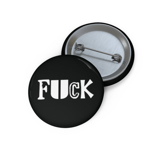 Fuck Techno Pin Buttons