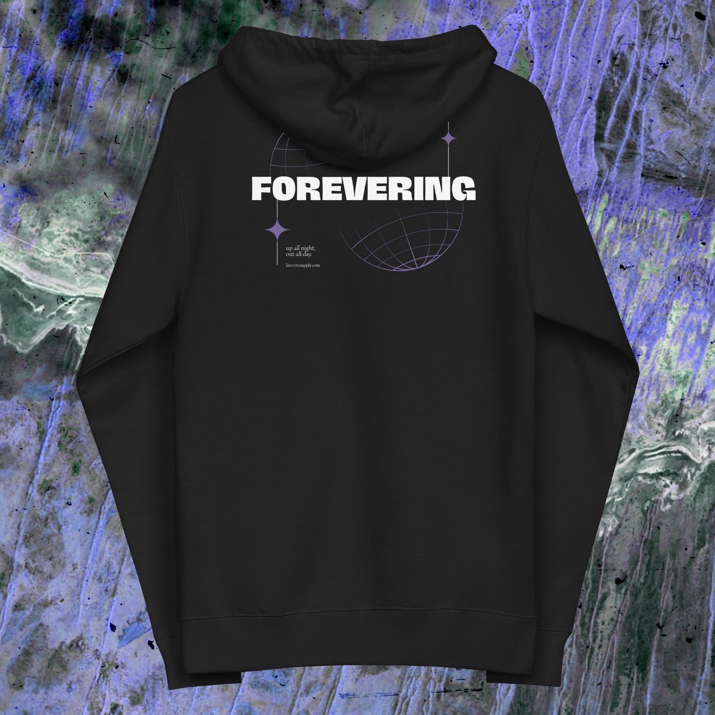 Forevering Zip Techno Hoodie 