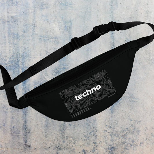 Techno Waves Techno Belt Bag