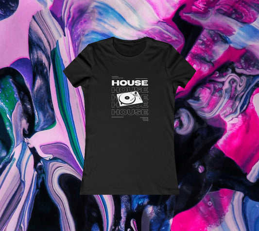 Not Everybody Understands House Women's Fitted Techno T-Shirt