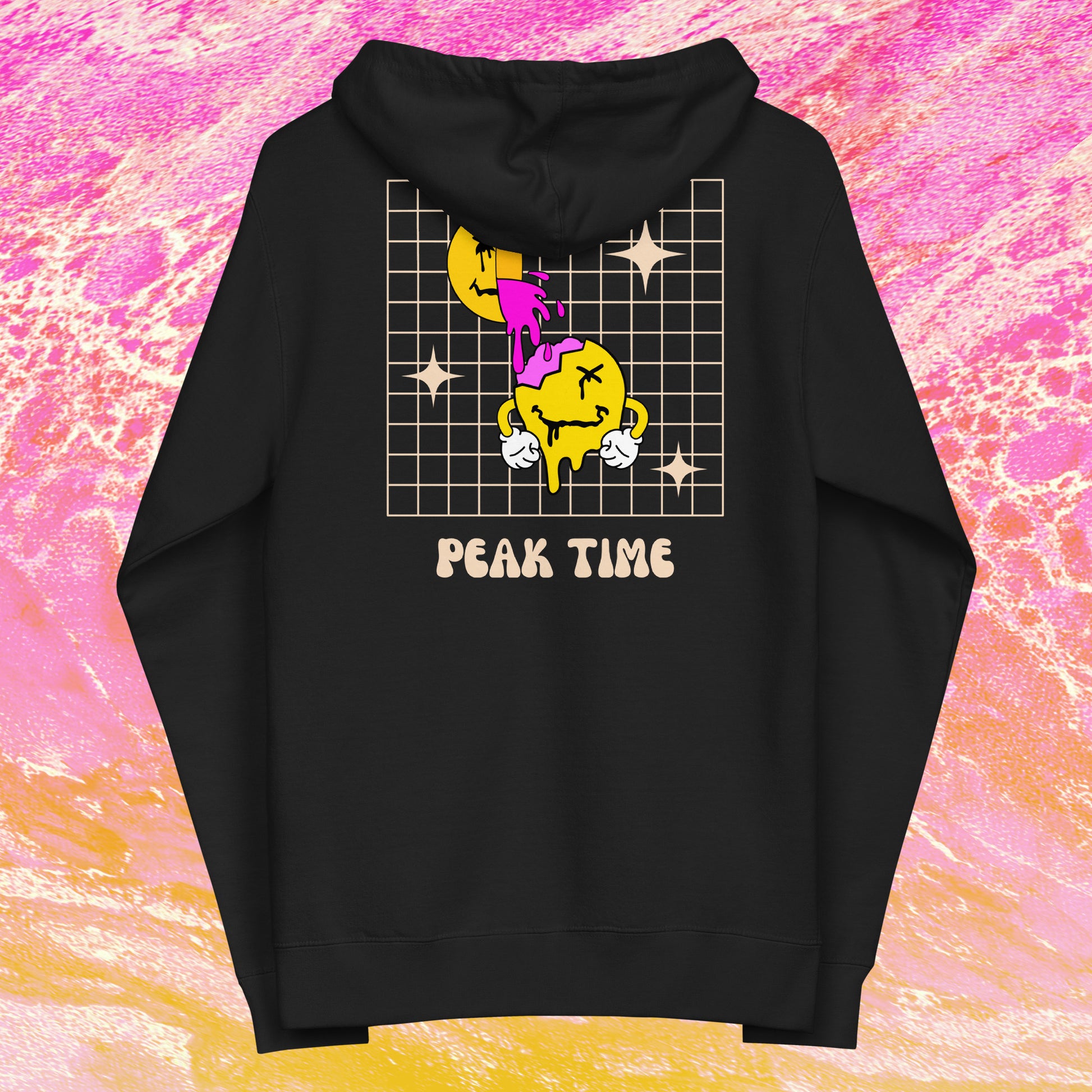 Peak Time Zip Techno Hoodie