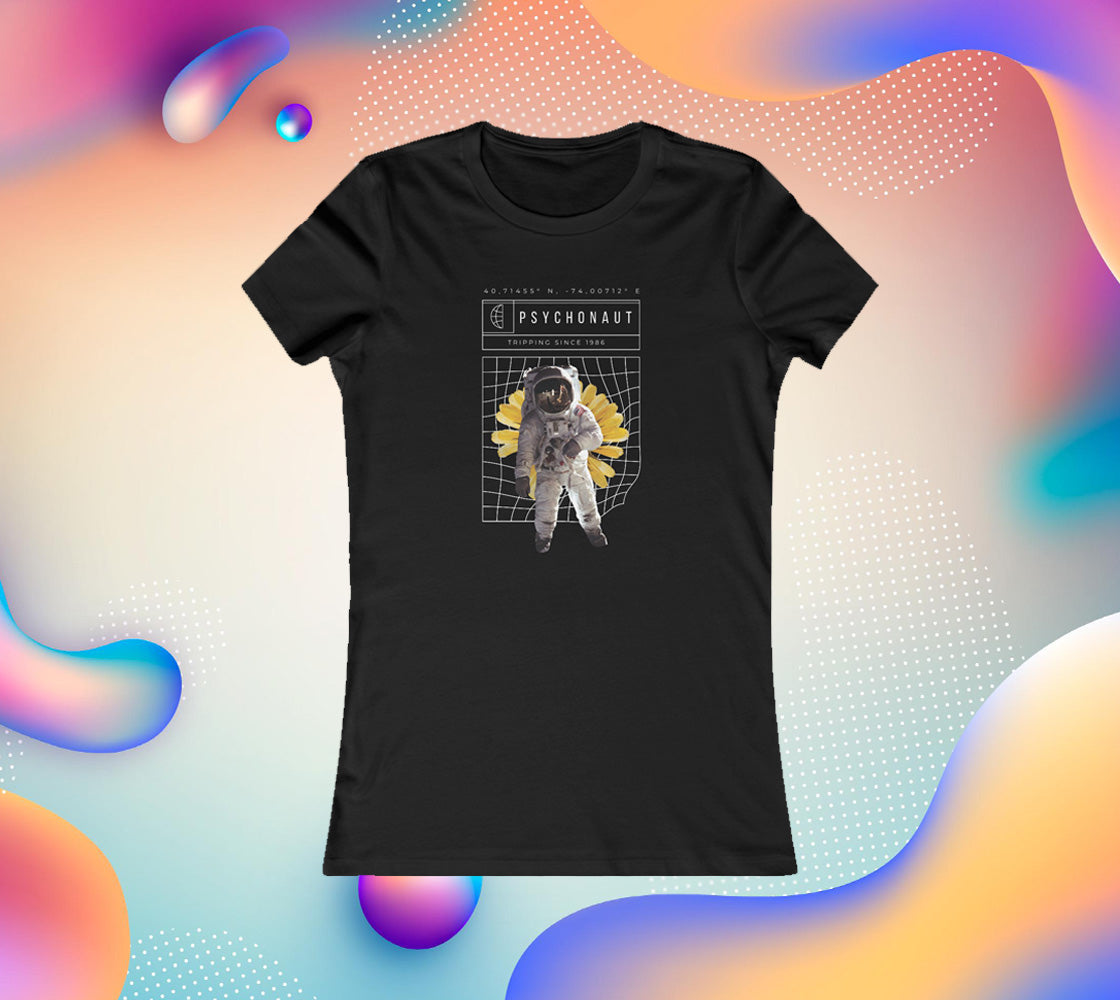 Psychonaut Women's fitted techno t-shirt