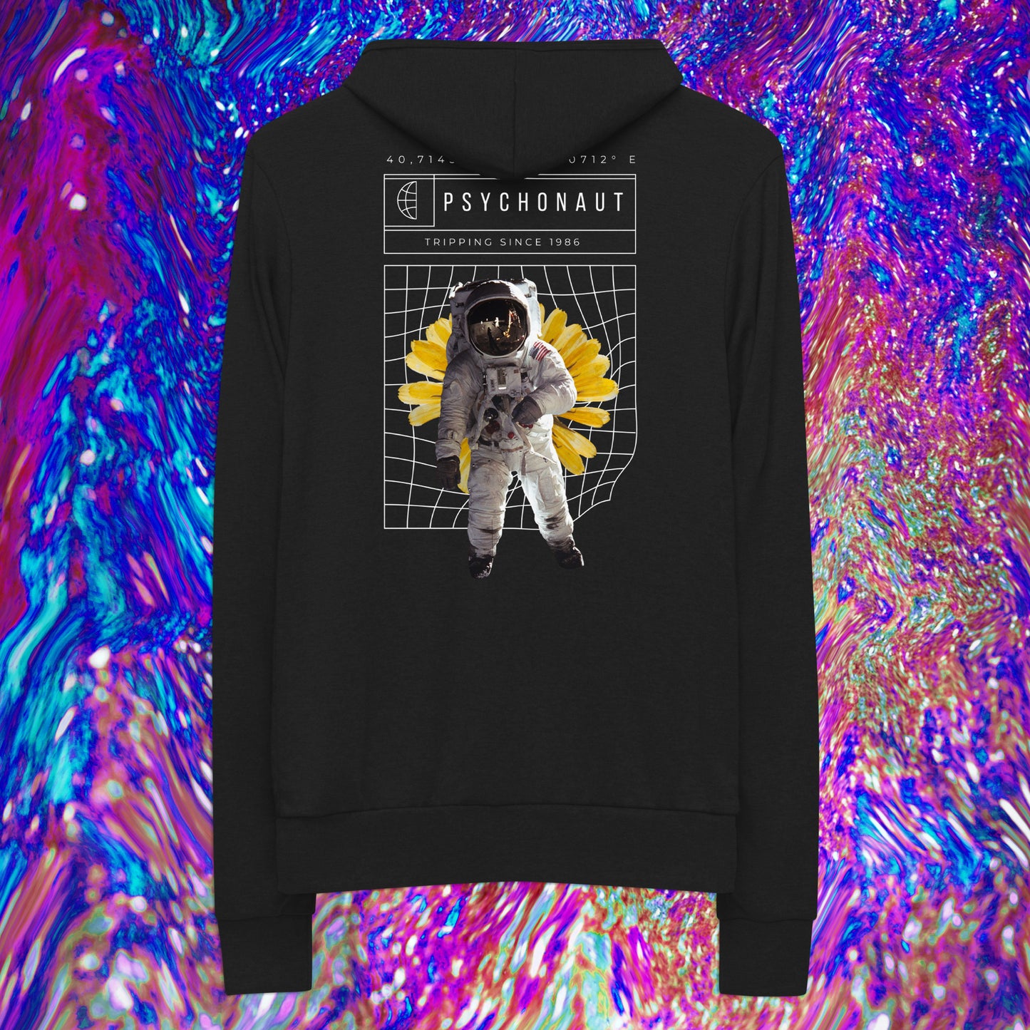 Psychonaut Every Day Every Rave Techno Hoodie