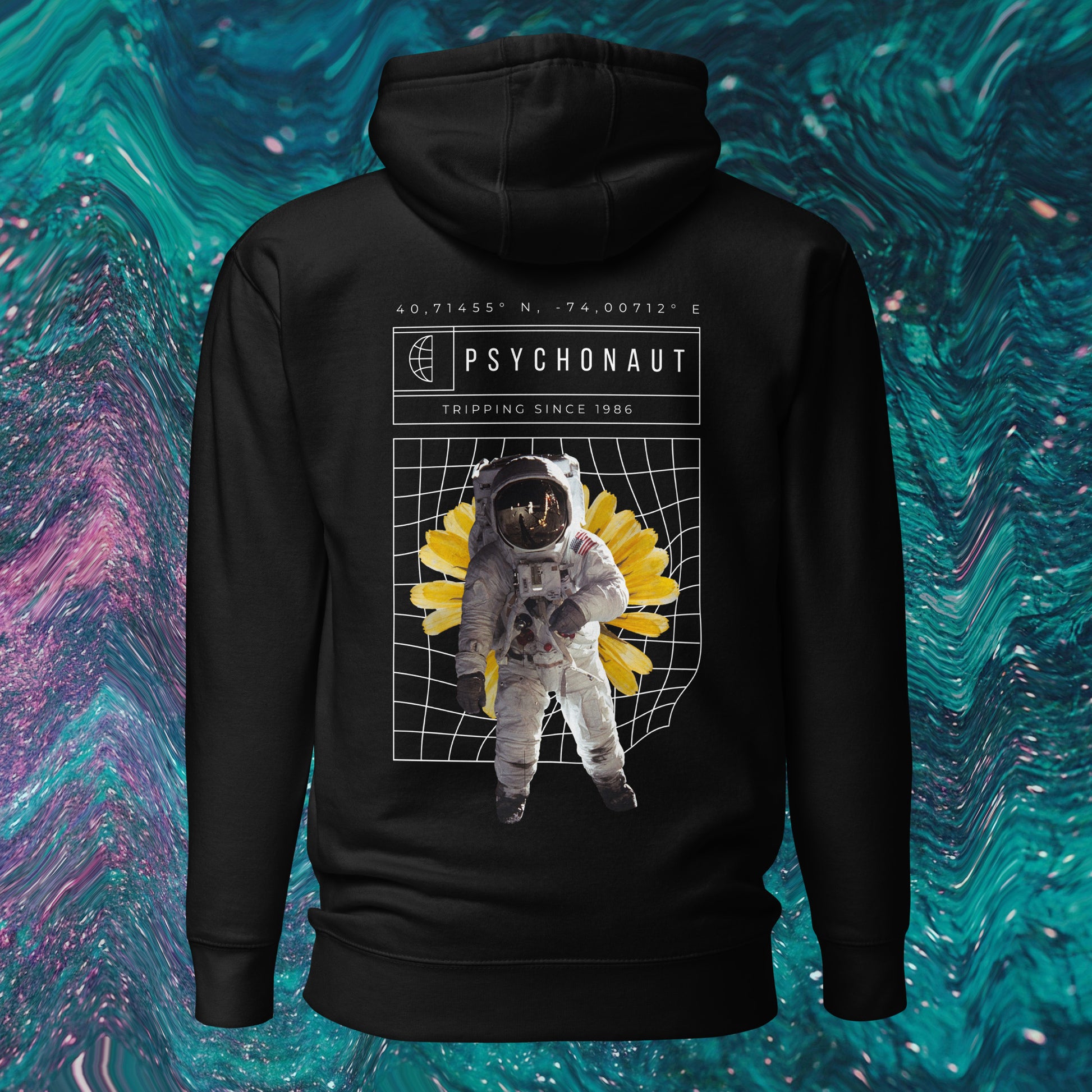 Psychonaut Pullover Techno Hoodie (back)