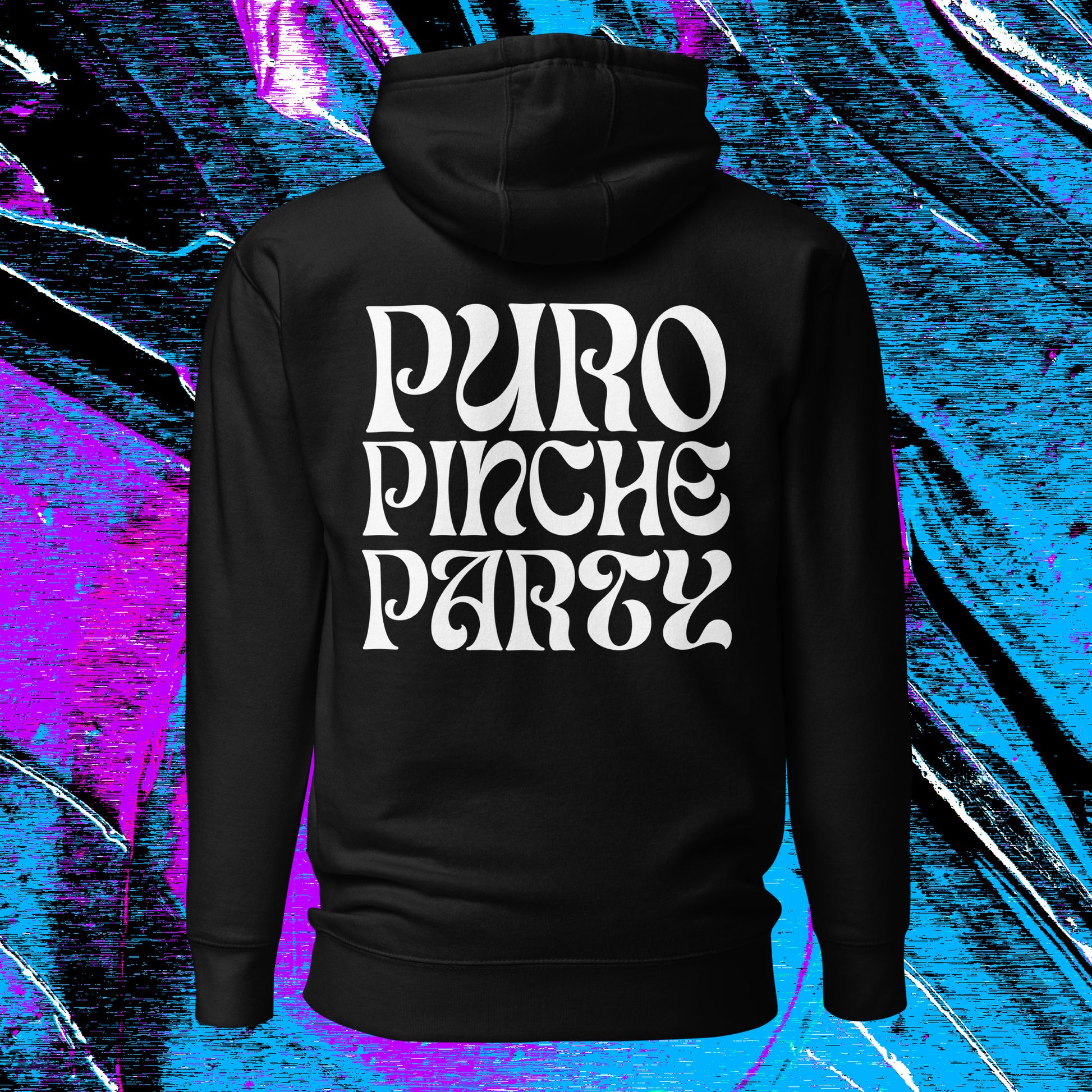 Puro Pinche Party Pullover Techno Hoodie