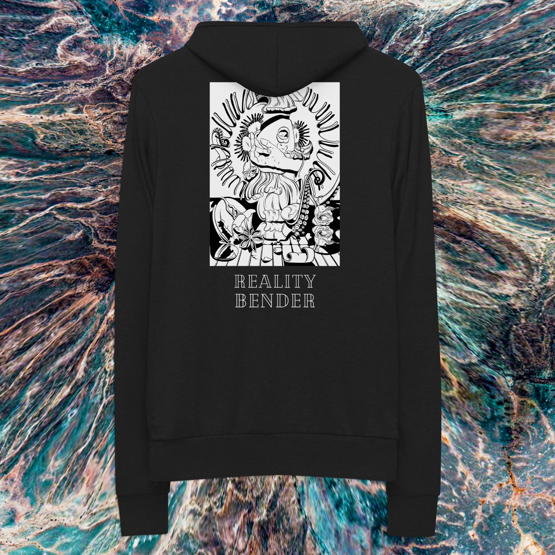 Reality Bender Every Day Every Rave Techno Hoodie