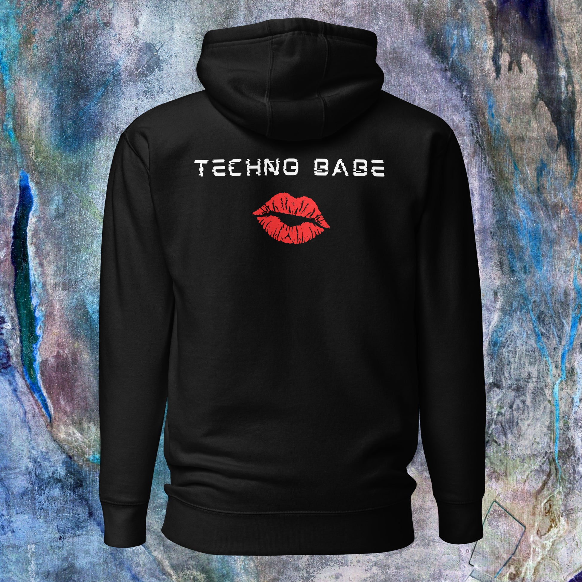 Techno Babe Pullover Techno Hoodie