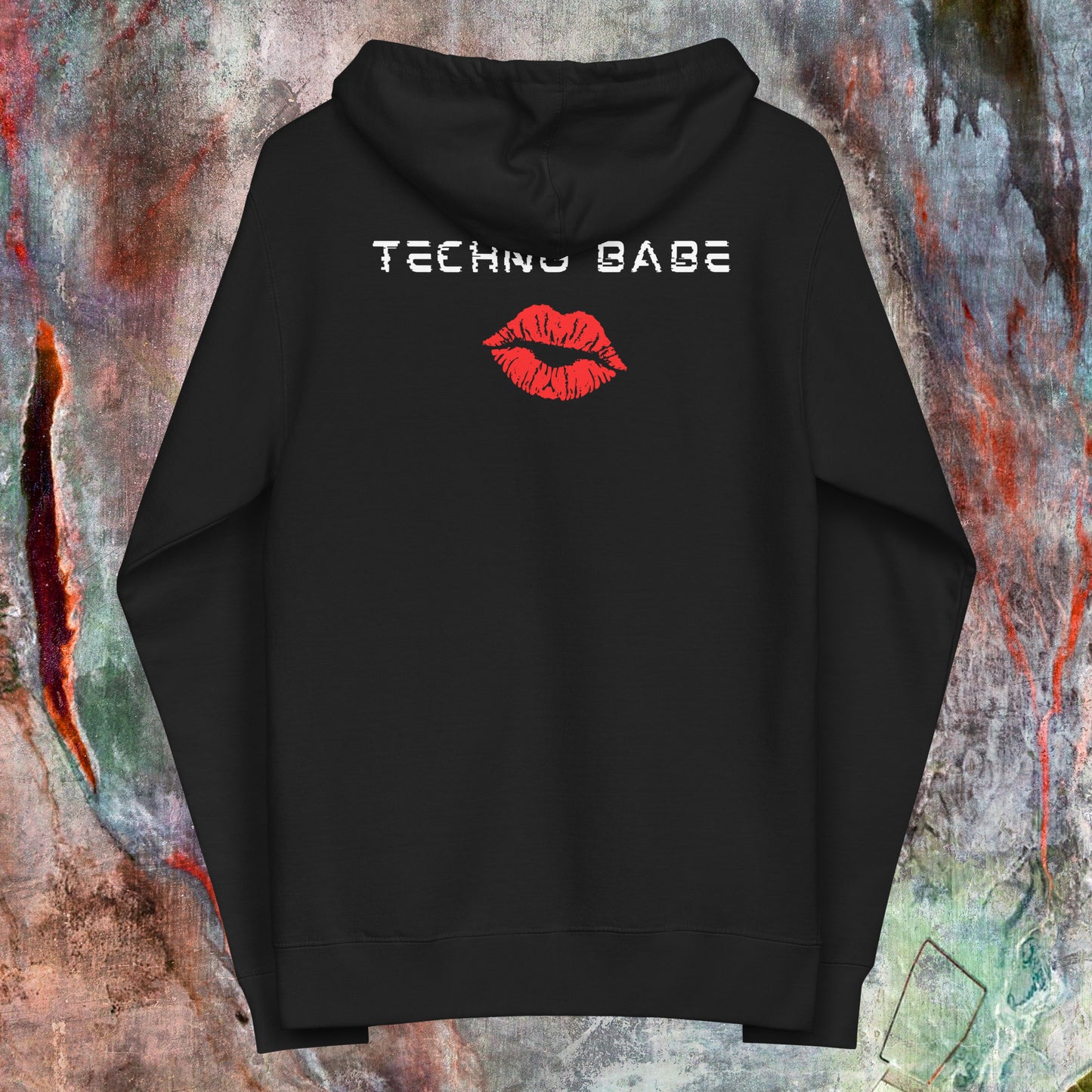 Techno Babe Zip Techno Hoodie