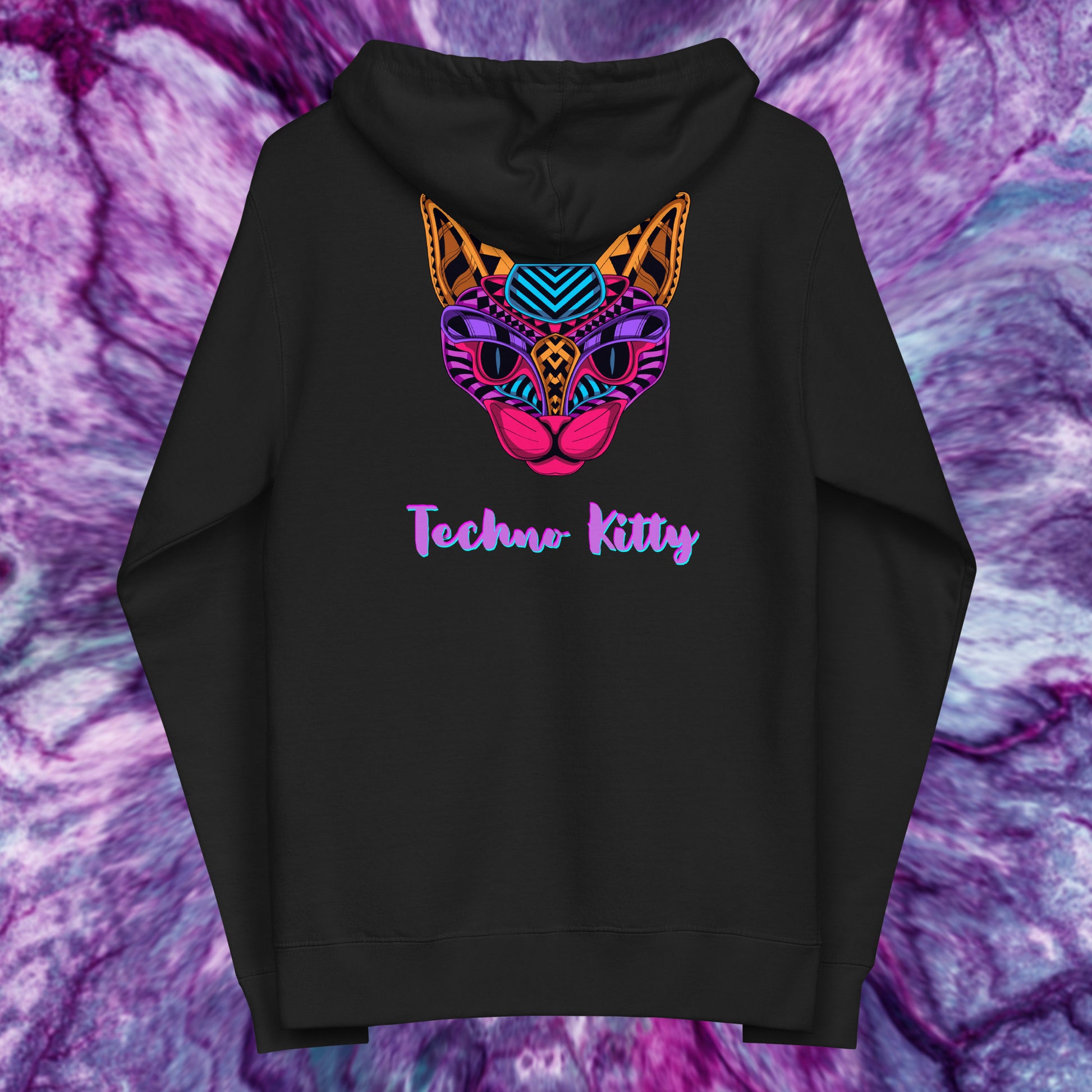 Techno Kitty Zip Techno Hoodie