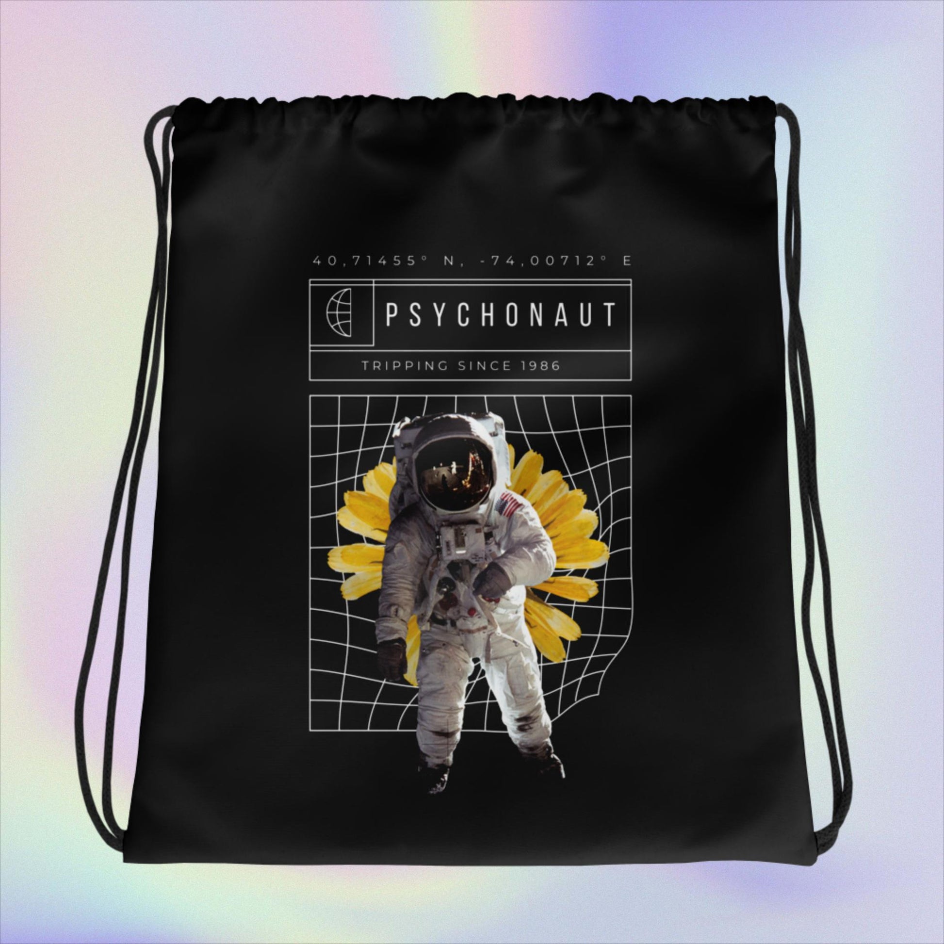 Psychonaut Drawstring Rave Bag