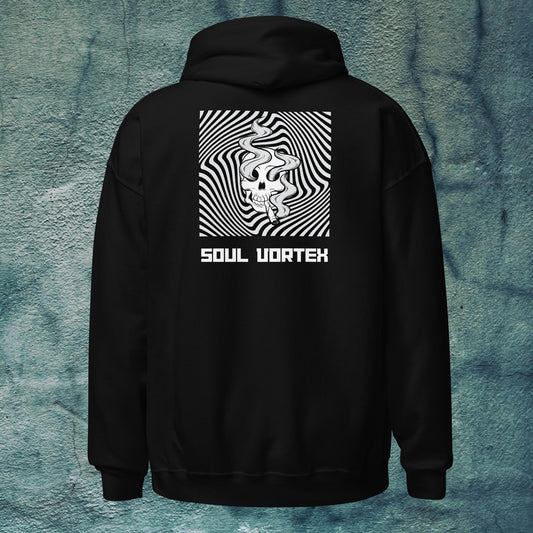 Soul Vortex Pullover Techno Hoodie (back)