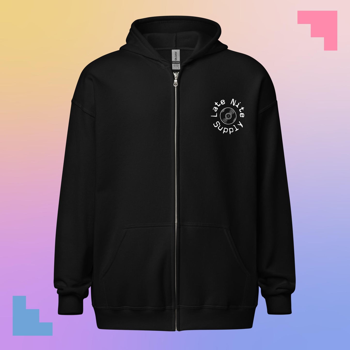 I'm Losin' It Zip Front Techno Hoodie