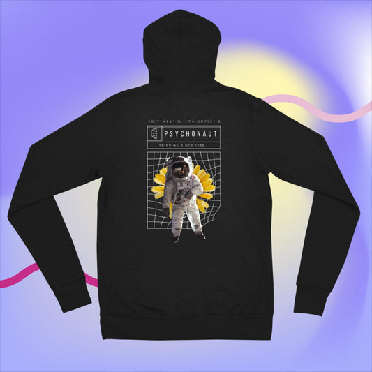 Psychonaut Lightweight Zip Techno Hoodie