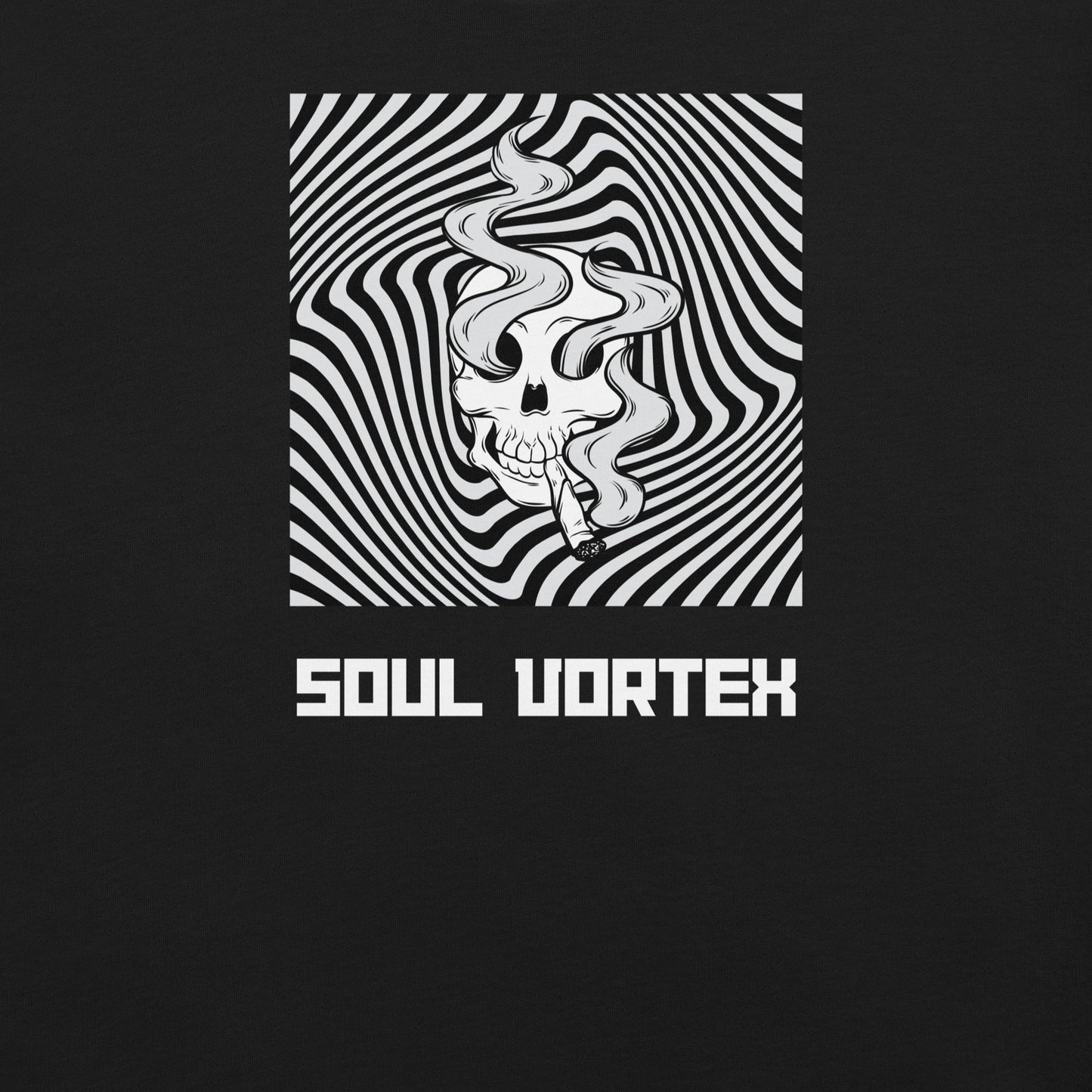 Soul vortex techno t-shirt design