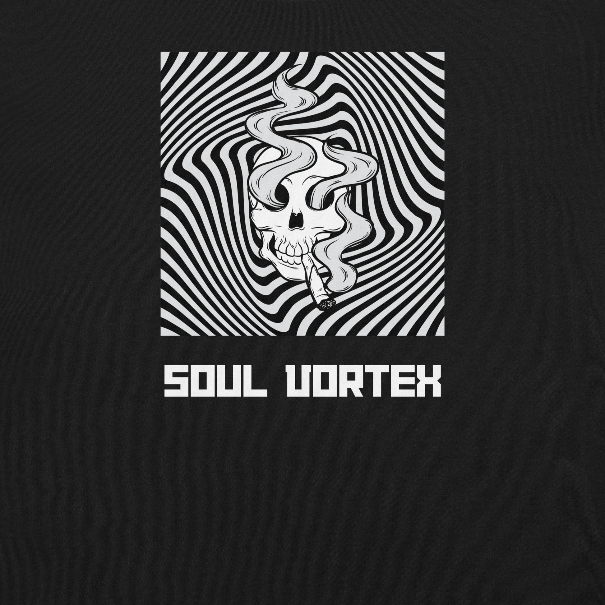 Soul vortex techno t-shirt design