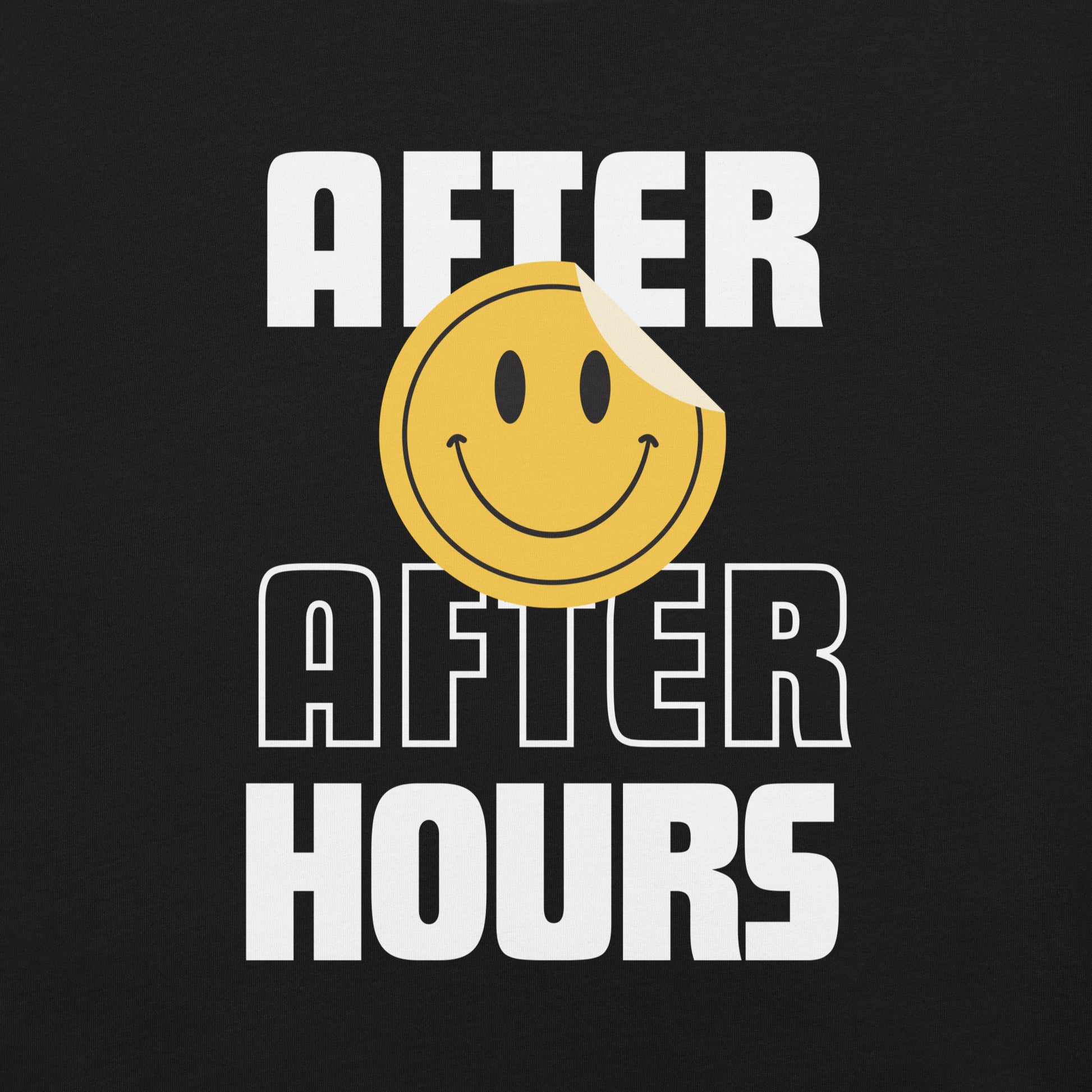 After After Hours techno t-shirt design