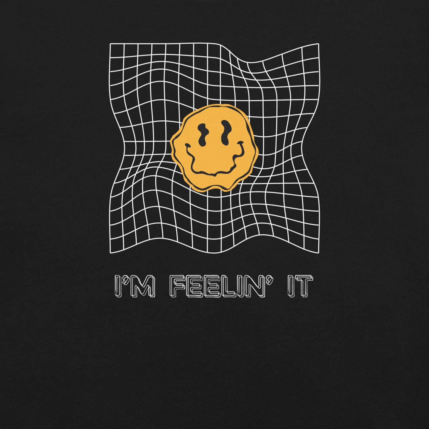 i'm feelin it techno t-shirt design