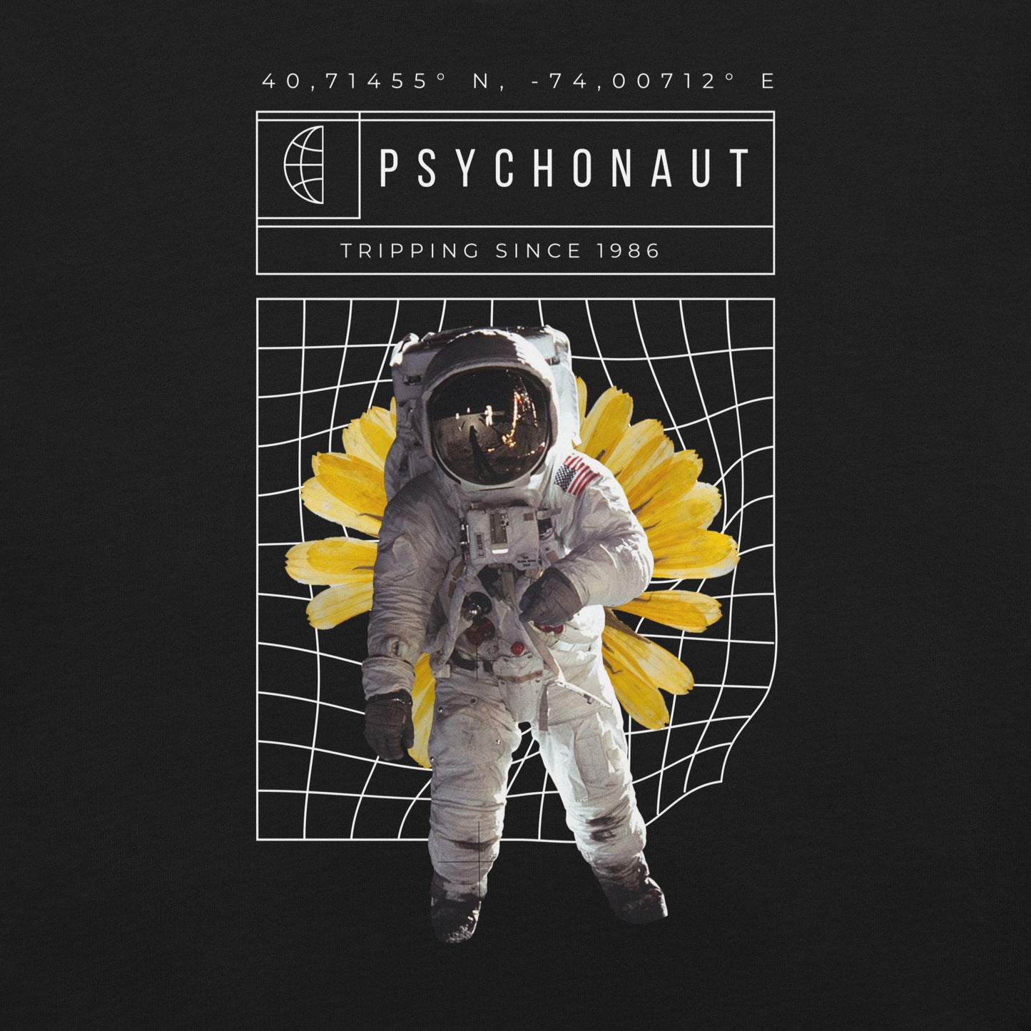 Psychonaut Techno t-shirt design