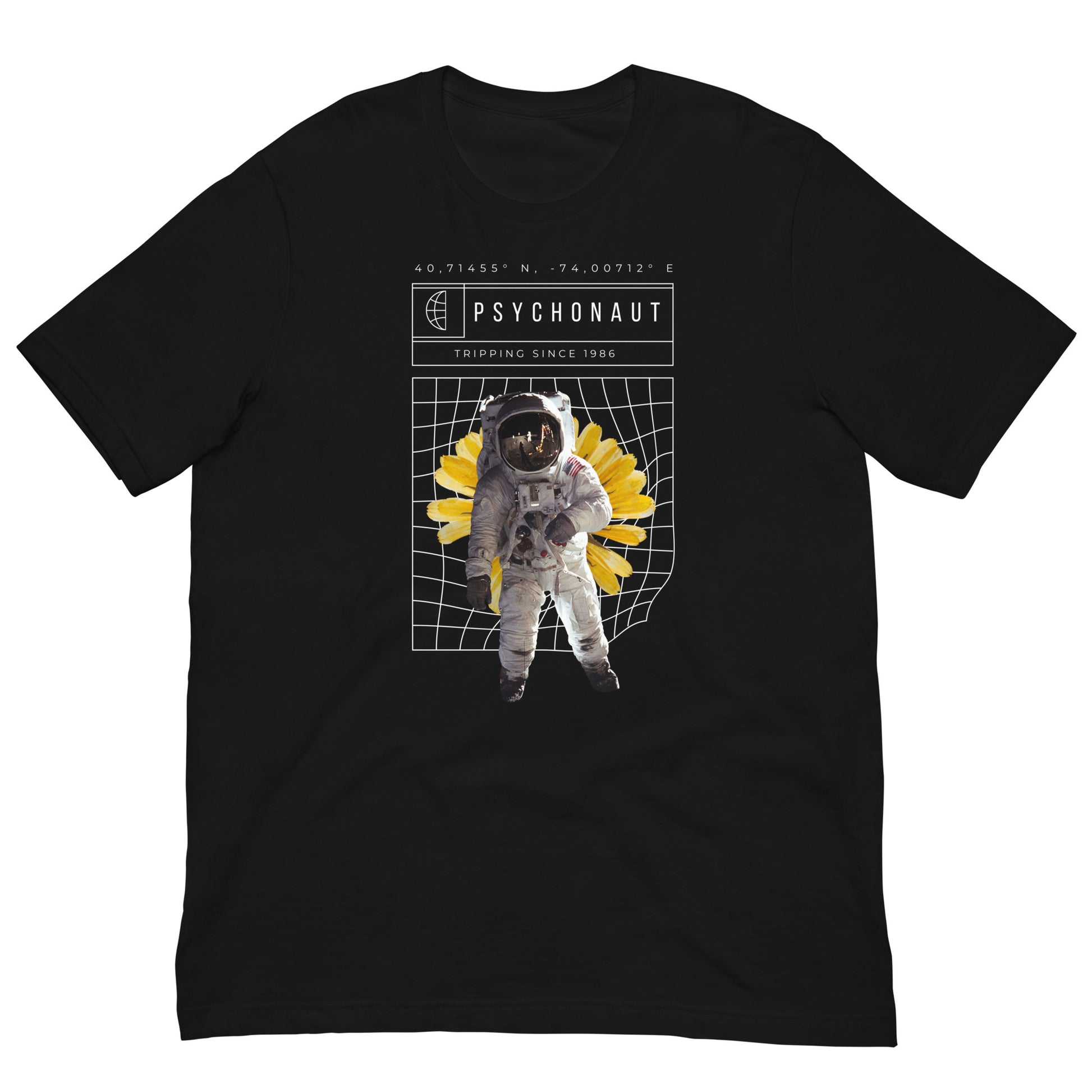 Psychonaut Techno t-shirt flat