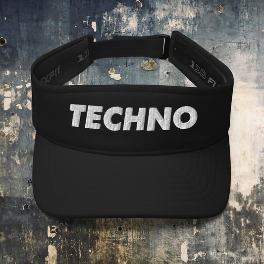 Techno Visor on abstract background